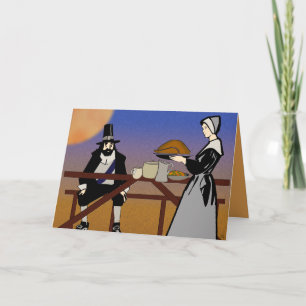 Traditional Thanksgiving Holiday Card