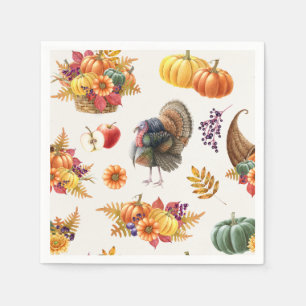 Traditional Thanksgiving Napkin