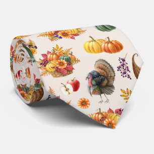 Traditional Thanksgiving Neck Tie