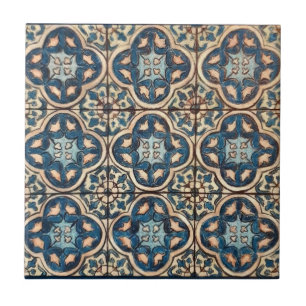 Traditional tiles vintage art ceramic tile