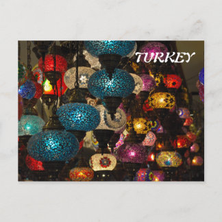Traditional Turkish lamps Postcard