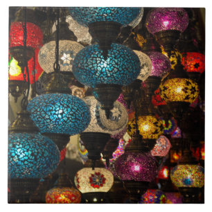Traditional Turkish lamps Tile