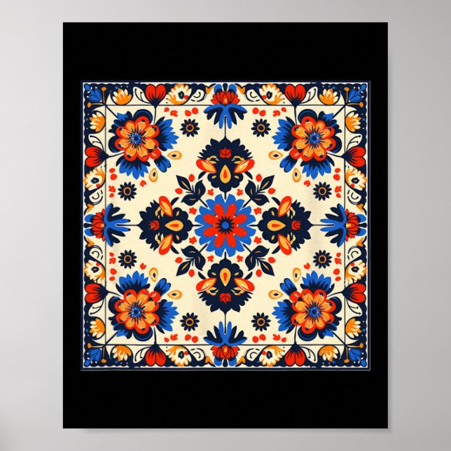 Traditional Ukraine Pattern  Poster (Front)