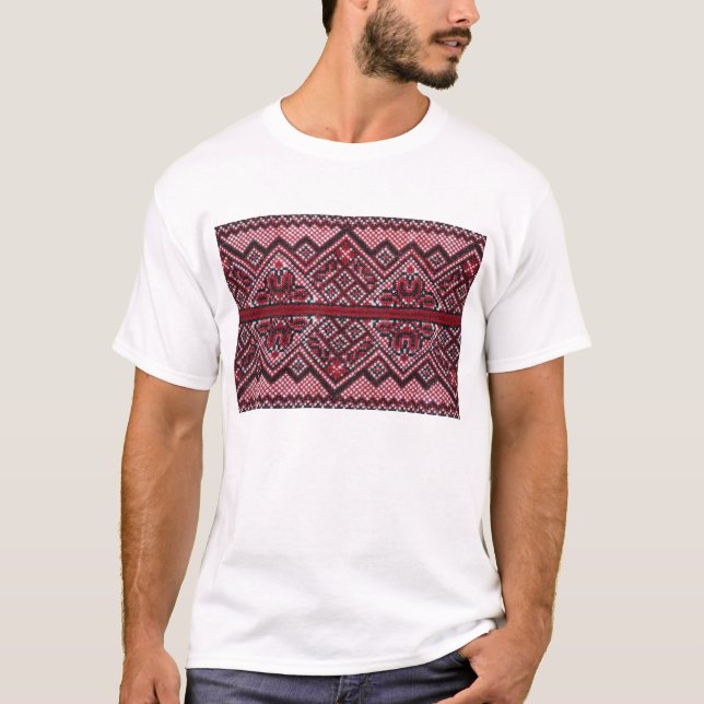 Traditional Ukrainian Design T-Shirt (Front)