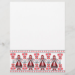 Traditional Ukrainian embroidery ukraine girls