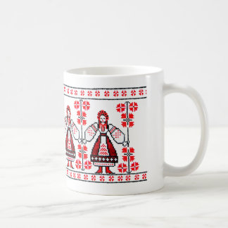 Traditional Ukrainian embroidery ukraine girls Coffee Mug