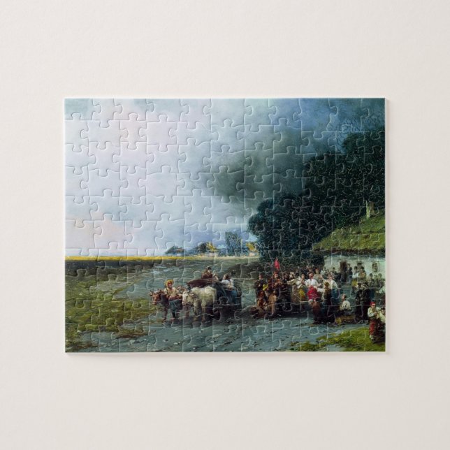 Traditional Ukrainian Wedding (Ukraine) (Marriage) Jigsaw Puzzle (Horizontal)