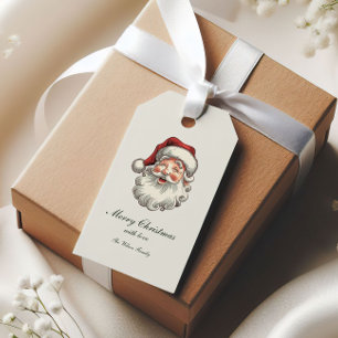 Traditional Vintage Christmas Whimsical Gift Tags