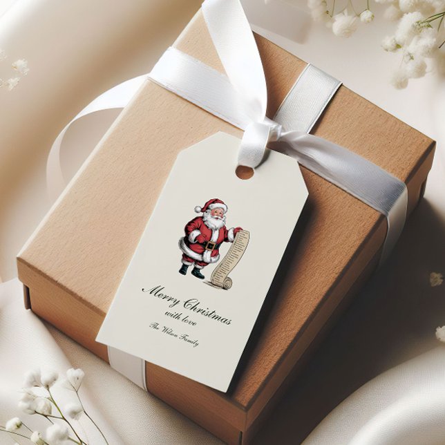Traditional Vintage Christmas Whimsical Gift Tags (Creator Uploaded)
