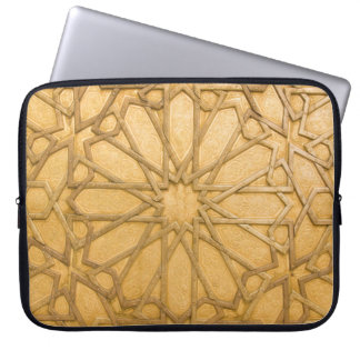 Traditional vintage detail of door, Morocco Laptop Sleeve