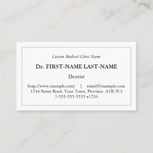 Traditional, Vintage & Nostalgic Business Card
