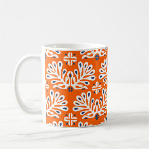 Traditional vintage ornament in Scandinavian style Coffee Mug