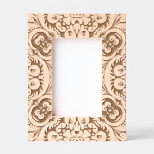 Traditional Wood carving pattern  Etched Frames