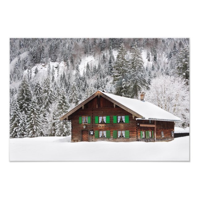 Traditional wooden house in Bavaria photo (Front)