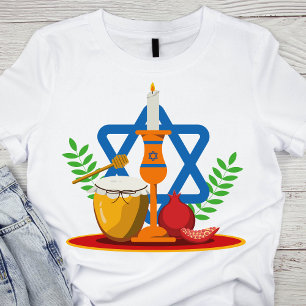 Traditional Yom Kippur Elements T-Shirt