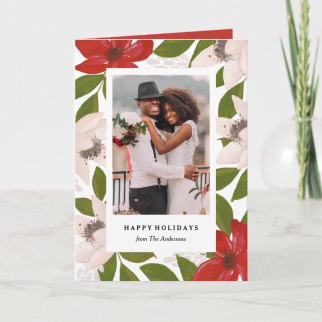 Traditions Folded Holiday Greeting Card (Front)