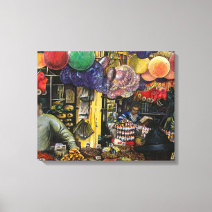 Traditions of Ancient Commerce, Jerusalem Canvas Print