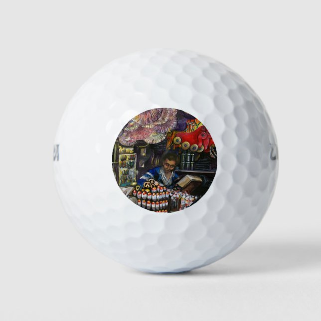 Traditions of Ancient Commerce, Jerusalem Golf Balls (Front)