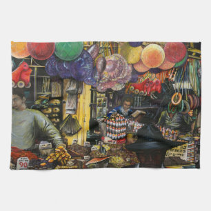 Traditions of Ancient Commerce, Jerusalem Tea Towel