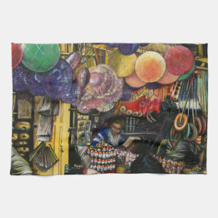 Traditions of Ancient Commerce, Jerusalem Tea Towel