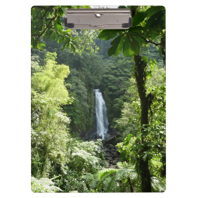 Trafalgar Falls Tropical Rainforest Photography Clipboard (Front)