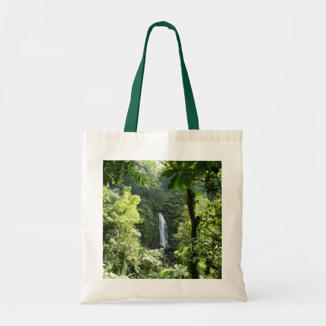 Trafalgar Falls Tropical Rainforest Photography Tote Bag (Front)