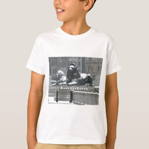 Trafalgar Square London - Snow T-Shirt