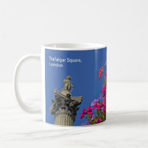 Trafalgar Square Nelson's Column, London UK Coffee Mug