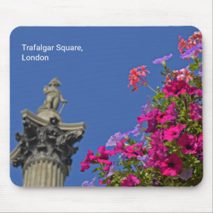 Trafalgar Square Nelson's Column, London UK Mouse Mat