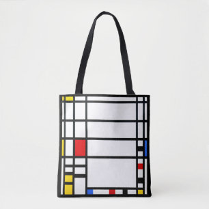 Trafalgar Square - Piet Mondrian - Modern Art  Tote Bag