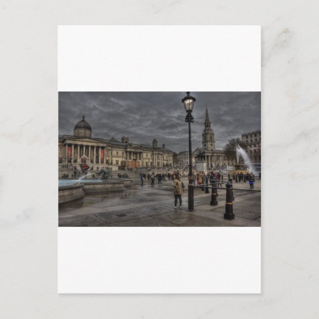 Trafalgar Square Postcard (Front)