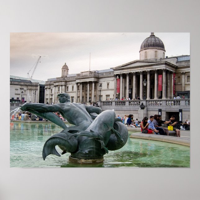 Trafalgar square poster (Front)