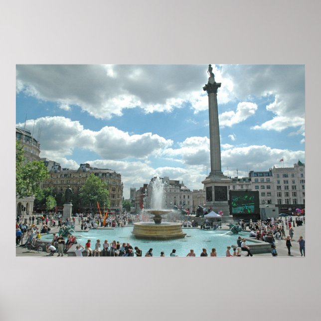 Trafalgar Square Poster (Front)