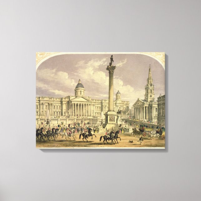 Trafalgar Square, published by Dickinson Canvas Print (Front)