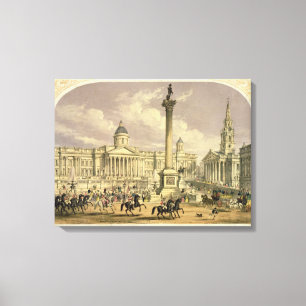 Trafalgar Square, published by Dickinson Canvas Print