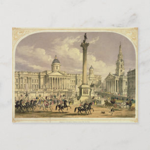 Trafalgar Square, published by Dickinson Postcard