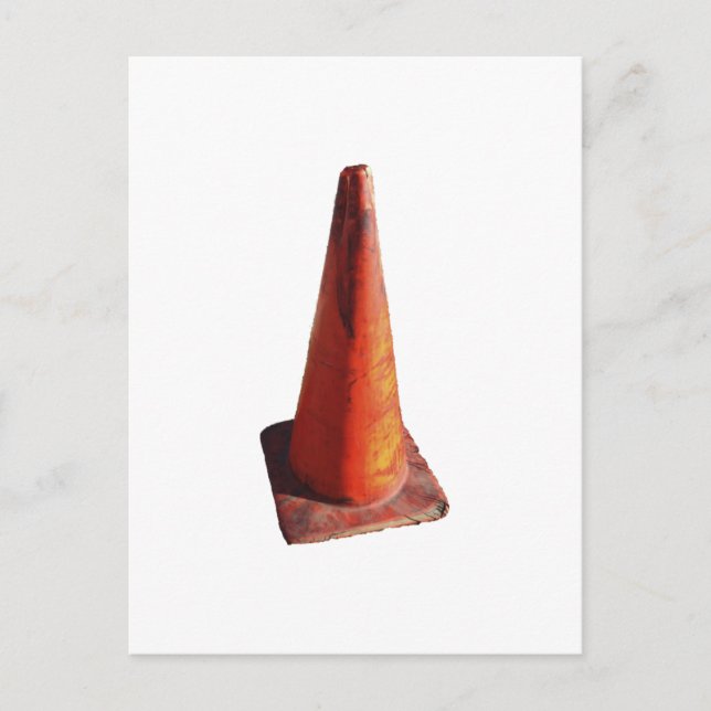 Traffic Cone Postcard (Front)