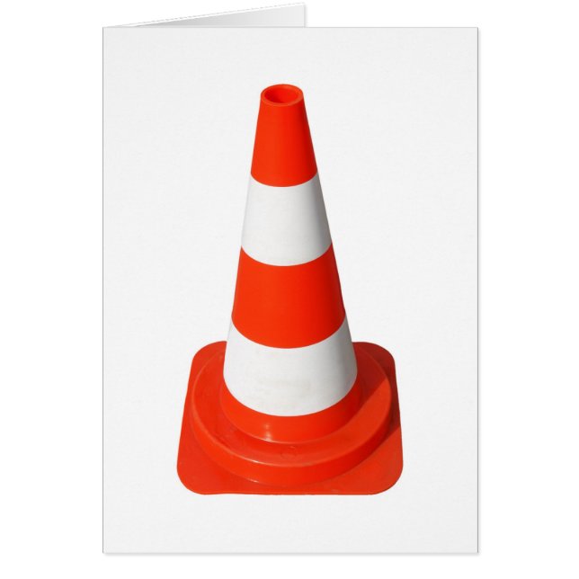 Traffic Cone Used Street Road Works (Front)