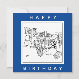 Traffic Control Traffic Lights in a Supermarket Card