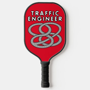 Traffic Engineer Highway Interchange  Pickleball Paddle