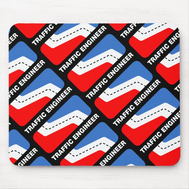 Traffic Engineer League Mouse Mat (Front)
