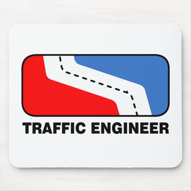 Traffic Engineer League Mouse Mat (Front)