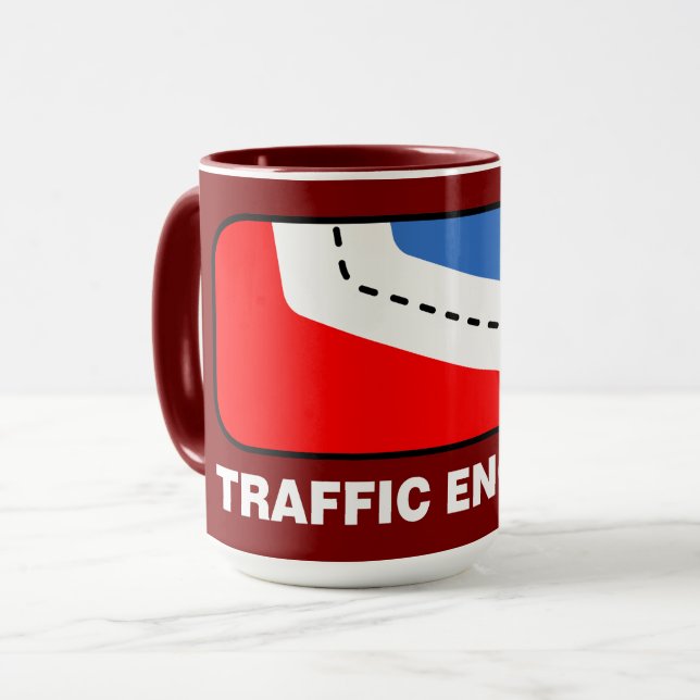 Traffic Engineer League Mug (Front Left)