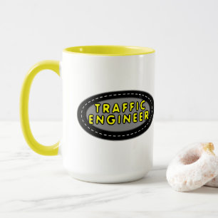 Traffic Engineer Oval Mug