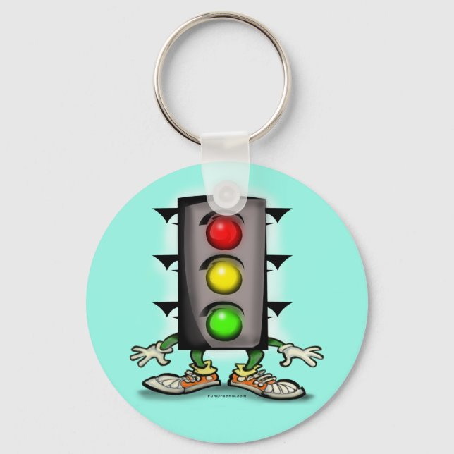 Traffic Fun Key Ring (Front)