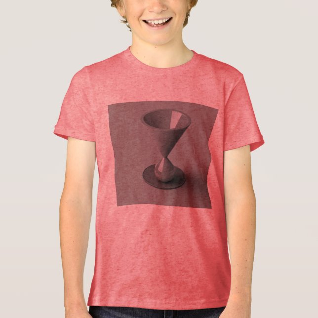 Traffic Funnel Icon" Tri-Blend Shirt (Front)