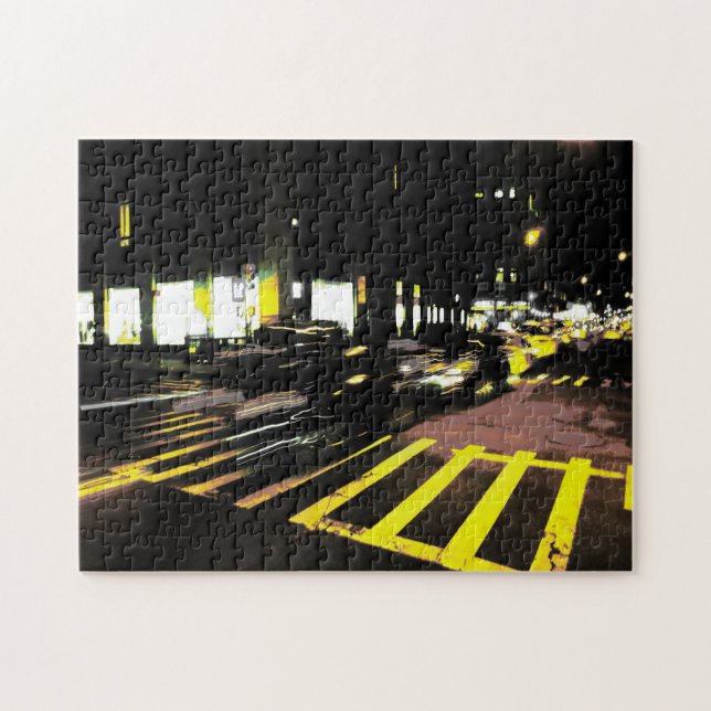 Traffic in Manhattan Jigsaw Puzzle (Horizontal)