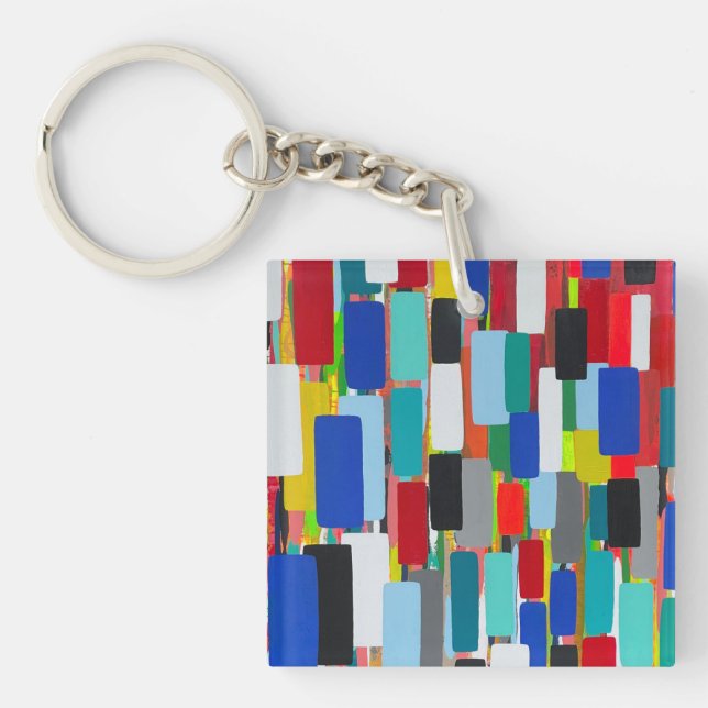 Traffic Jam Keychain (Front)