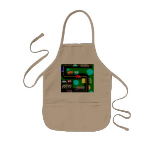 Traffic  kids apron