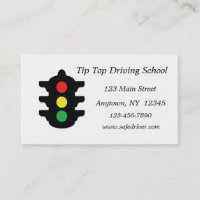 Traffic Light Business Card